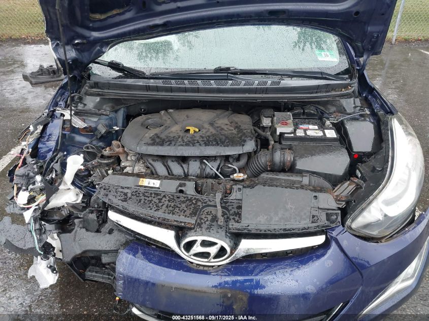 2014 Hyundai Elantra Se VIN: 5NPDH4AE7EH477384 Lot: 43251568