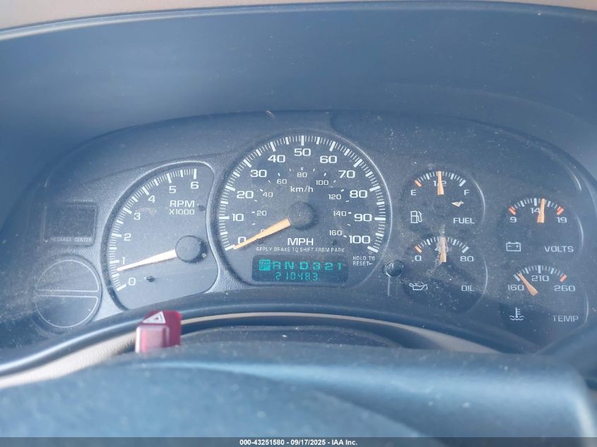 2002 Chevrolet Tahoe Lt VIN: 1GNEK13Z42R223101 Lot: 43251580