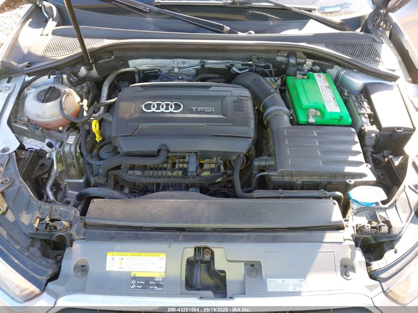 2016 Audi A3 1.8T Premium VIN: WAUA7GFF5G1056943 Lot: 43251584