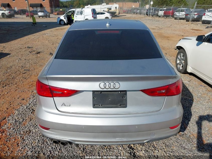 2016 Audi A3 1.8T Premium VIN: WAUA7GFF5G1056943 Lot: 43251584