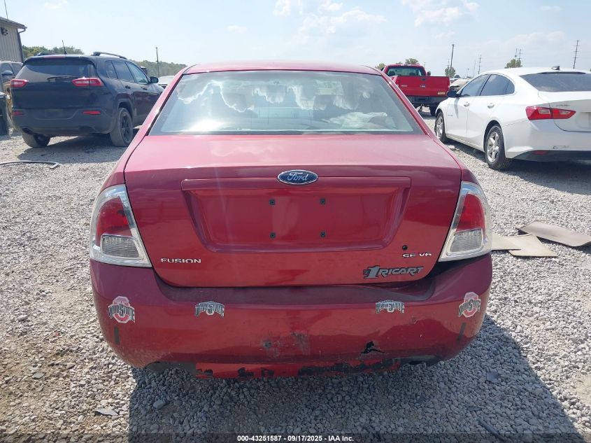 2006 Ford Fusion Se VIN: 3FAFP07196R142379 Lot: 43251587