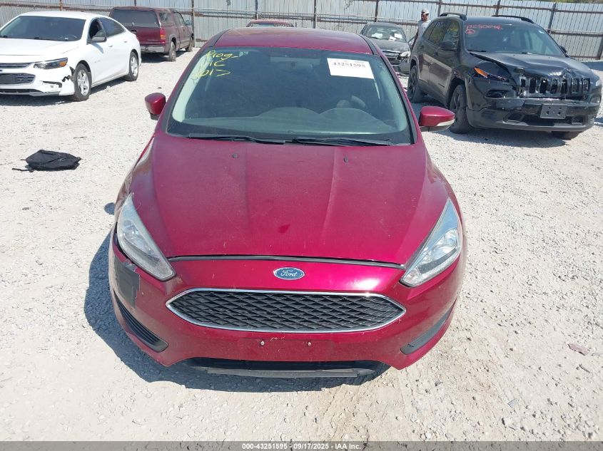 2017 Ford Focus Se VIN: 1FADP3F2XHL243225 Lot: 43251595