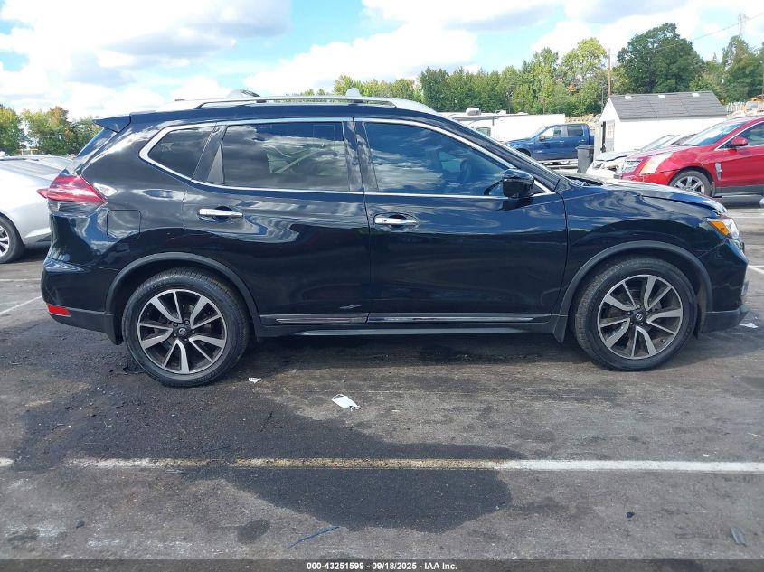 2019 Nissan Rogue Sl VIN: 5N1AT2MT1KC839163 Lot: 43251599