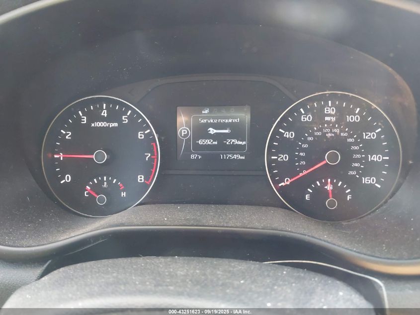 2017 Kia Sportage VIN: KNDPMCA9H7121710 Lot: 43251623