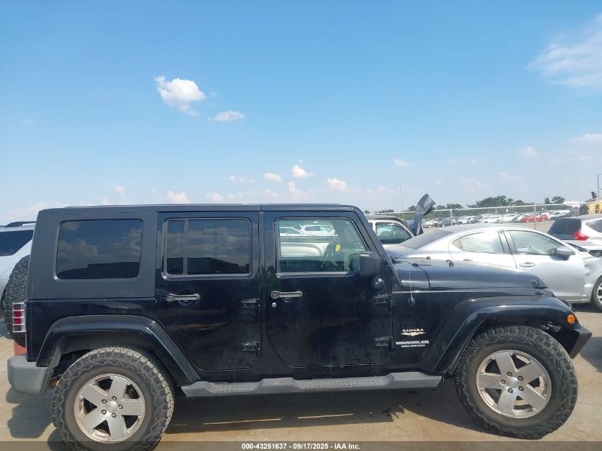 2008 Jeep Wrangler Unlimited Sahara VIN: 1J4GA59138L636744 Lot: 43251637