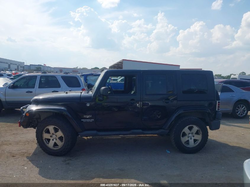2008 Jeep Wrangler Unlimited Sahara VIN: 1J4GA59138L636744 Lot: 43251637