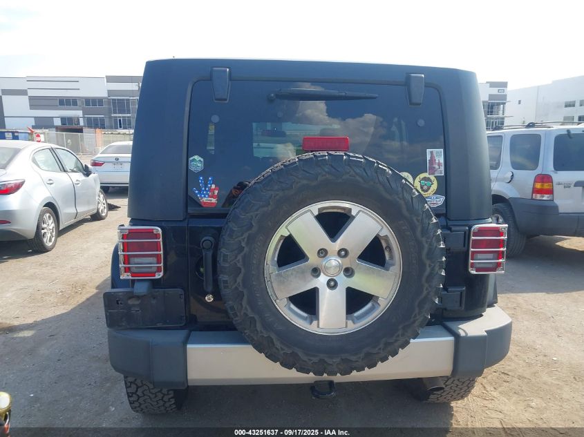 2008 Jeep Wrangler Unlimited Sahara VIN: 1J4GA59138L636744 Lot: 43251637