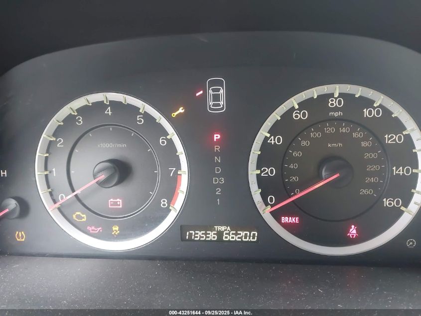 2011 Honda Accord 2.4 Ex-L VIN: 1HGCP2F87BA083393 Lot: 43251644