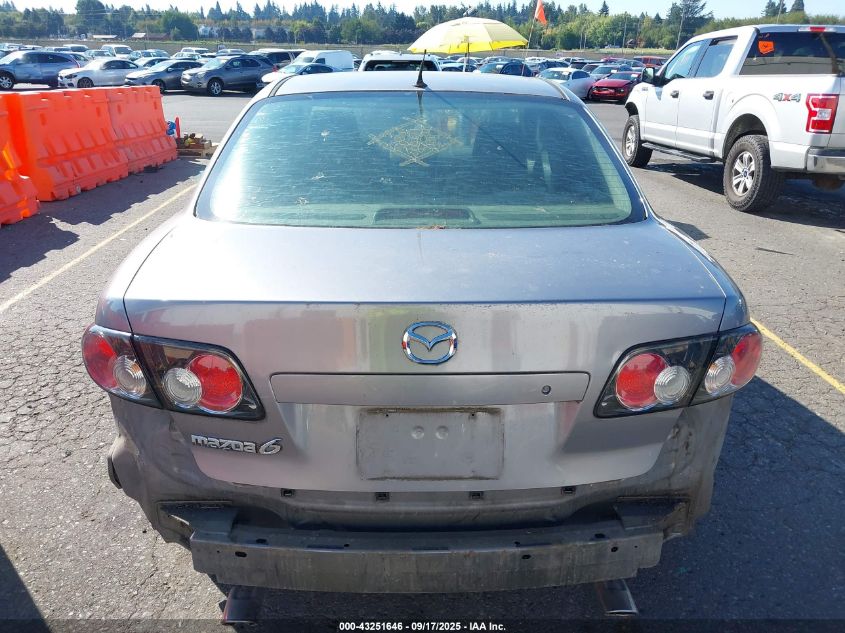 2007 Mazda Mazda6 I Sport Ve VIN: 1YVHP80C475M07026 Lot: 43251646