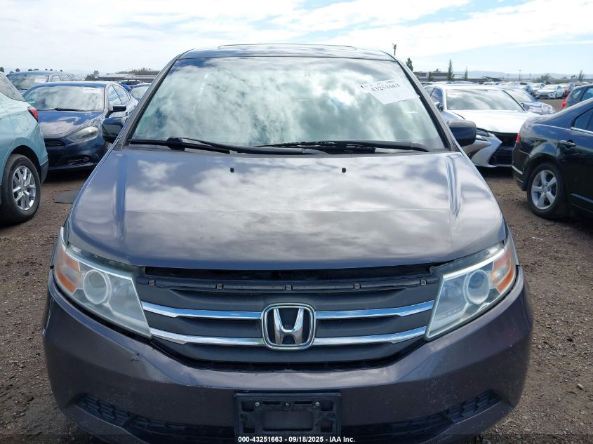 2012 Honda Odyssey Exl VIN: 5FNRL5H6XCB041830 Lot: 43251663