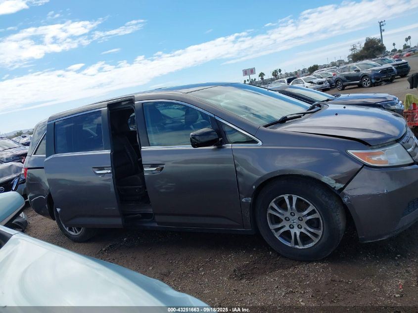 2012 Honda Odyssey Exl VIN: 5FNRL5H6XCB041830 Lot: 43251663