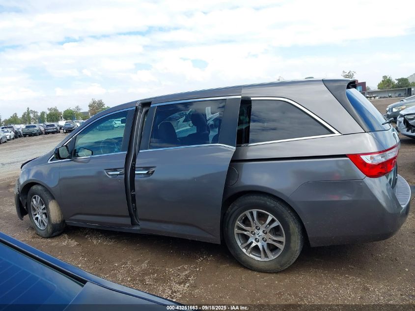 2012 Honda Odyssey Exl VIN: 5FNRL5H6XCB041830 Lot: 43251663