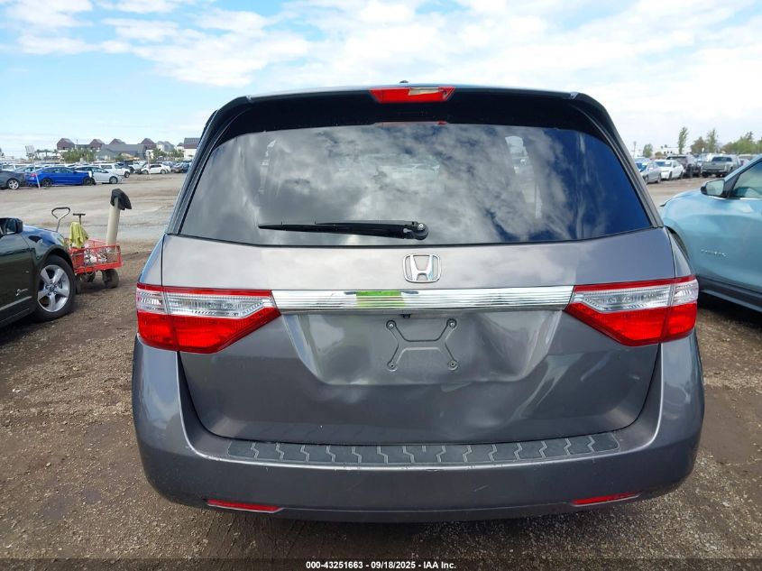 2012 Honda Odyssey Exl VIN: 5FNRL5H6XCB041830 Lot: 43251663