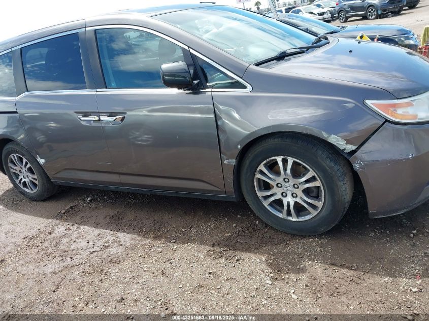 2012 Honda Odyssey Exl VIN: 5FNRL5H6XCB041830 Lot: 43251663