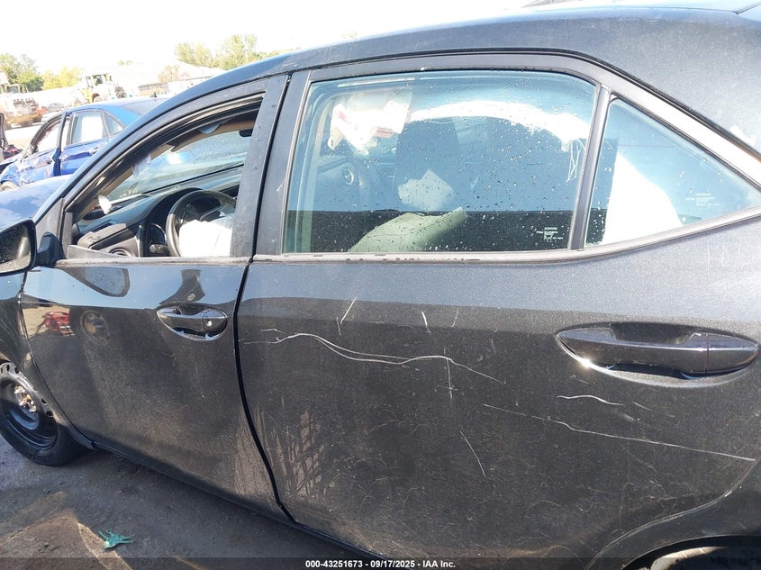 2017 Toyota Corolla Le VIN: 2T1BURHE2HC748736 Lot: 43251673