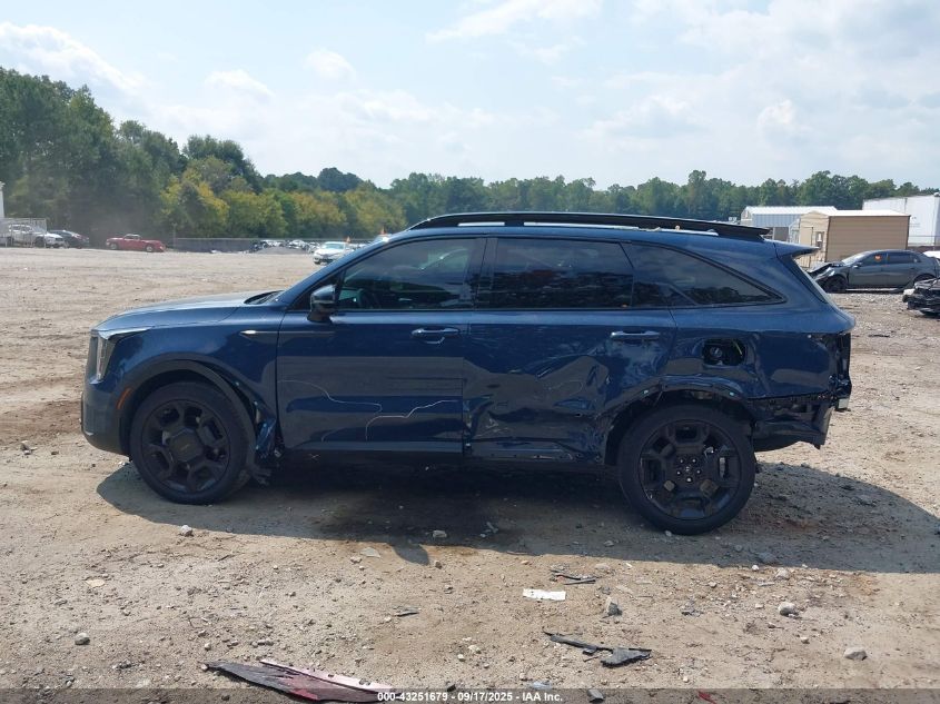 2025 Kia Sorento X-Line Sx Prestige VIN: 5XYRKDJF8SG333491 Lot: 43251679
