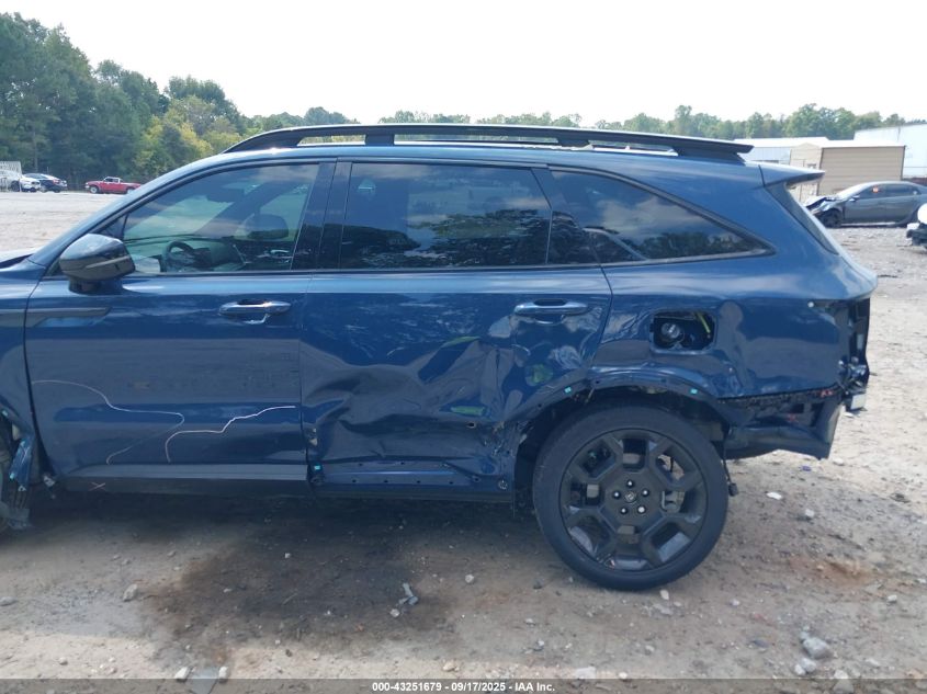 2025 Kia Sorento X-Line Sx Prestige VIN: 5XYRKDJF8SG333491 Lot: 43251679