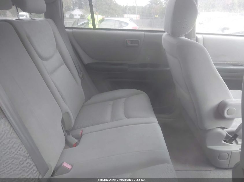 2001 Toyota Highlander V6 VIN: JTEHF21AX10011752 Lot: 43251690