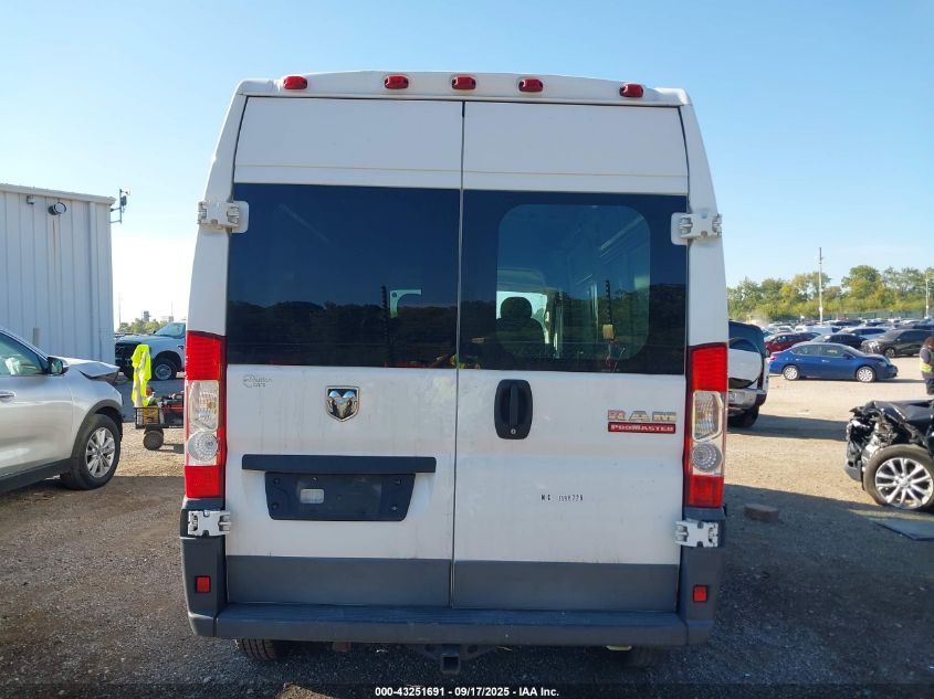 2017 Ram Promaster 2500 High Roof 159 Wb VIN: 3C6TRVDG0HE548243 Lot: 43251691