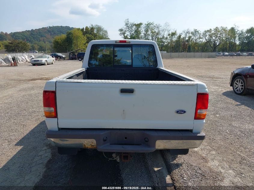 1997 Ford Ranger Splash/Stx/Xlt VIN: 1FTDR15X3VTA65658 Lot: 43251698