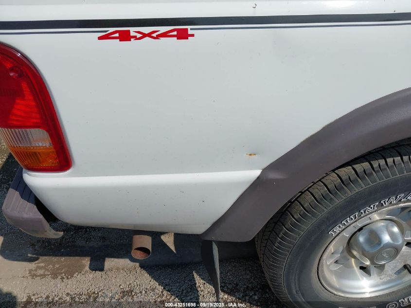 1997 Ford Ranger Splash/Stx/Xlt VIN: 1FTDR15X3VTA65658 Lot: 43251698