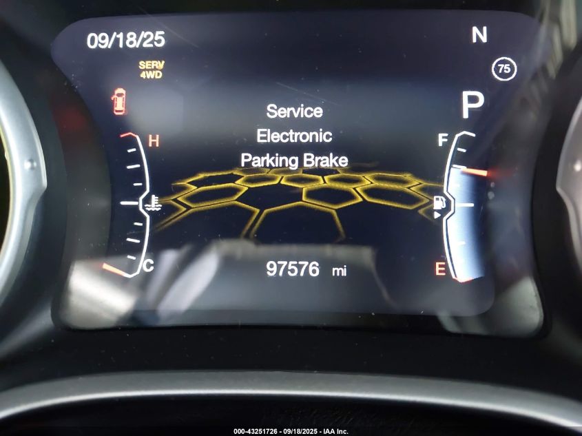 2019 Jeep Compass Limited 4X4 VIN: 3C4NJDCB0KT747725 Lot: 43251726