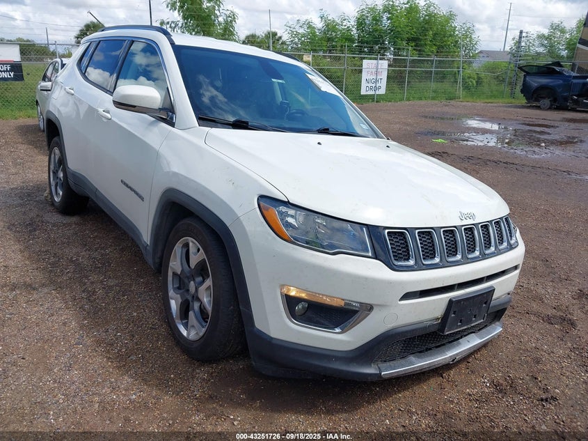 2019 JEEP COMPASS LIMITED 4X4 - 3C4NJDCB0KT747725