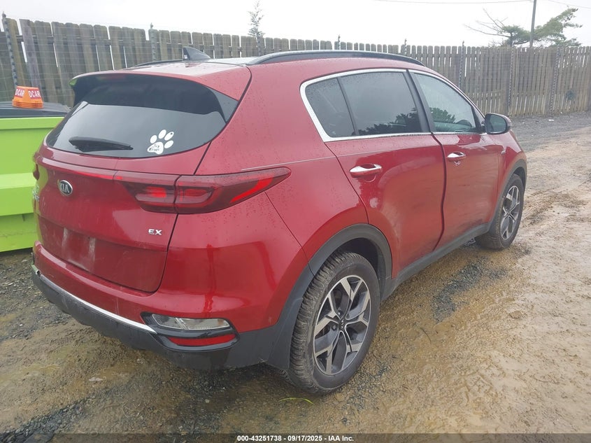 2021 KIA SPORTAGE EX - KNDPNCAC6M7858029