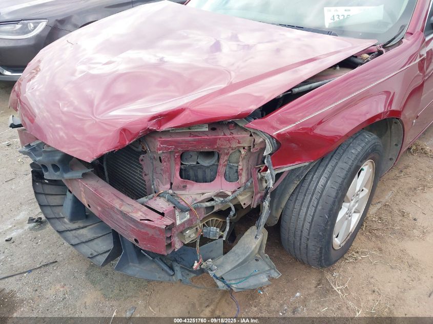 2008 Chevrolet Impala Lt VIN: 2G1WT58K781244239 Lot: 43251760