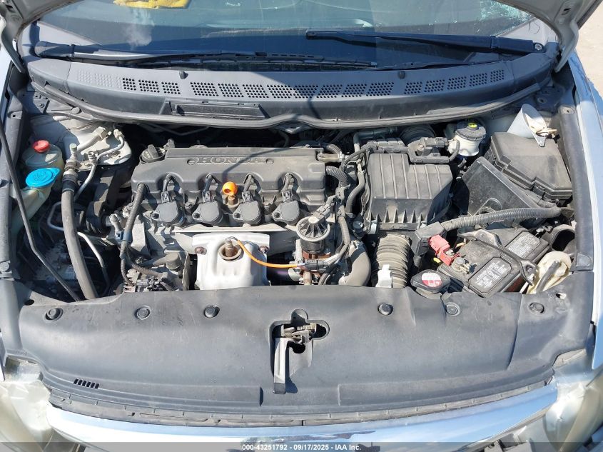 2010 Honda Civic Lx VIN: 2HGFA1F5XAH306279 Lot: 43251792