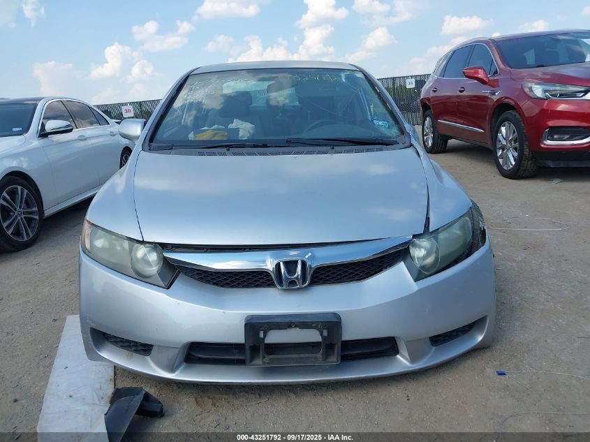 2010 Honda Civic Lx VIN: 2HGFA1F5XAH306279 Lot: 43251792