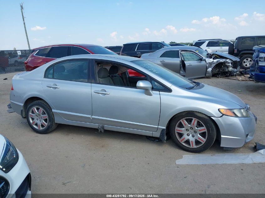 2010 Honda Civic Lx VIN: 2HGFA1F5XAH306279 Lot: 43251792