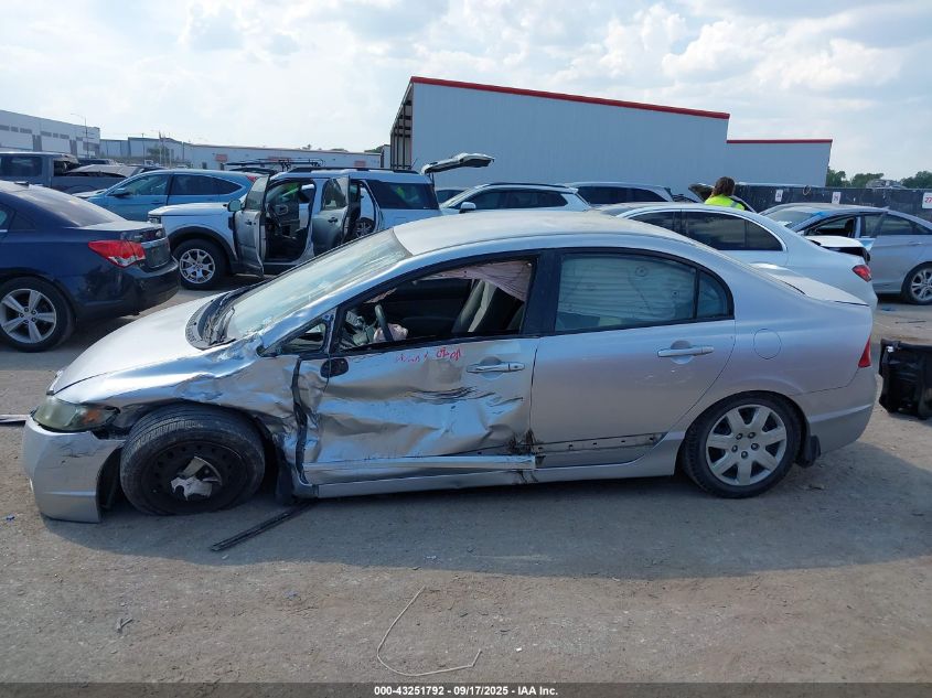 2010 Honda Civic Lx VIN: 2HGFA1F5XAH306279 Lot: 43251792