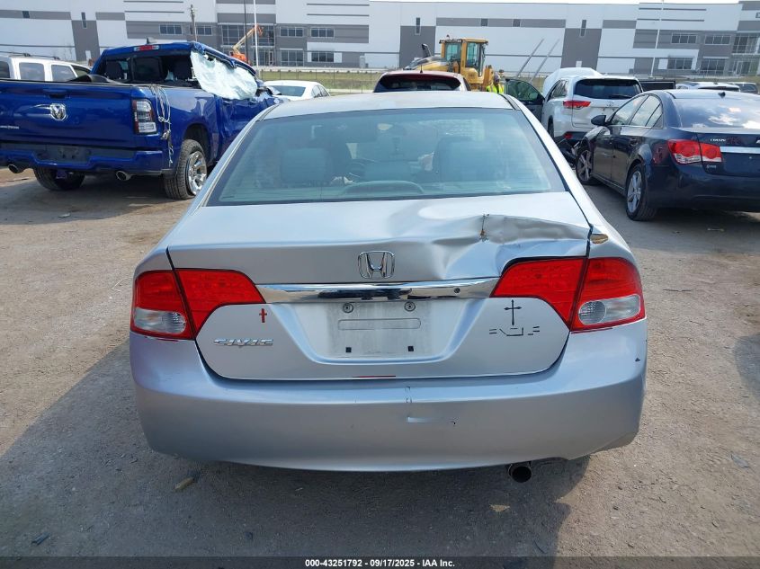 2010 Honda Civic Lx VIN: 2HGFA1F5XAH306279 Lot: 43251792
