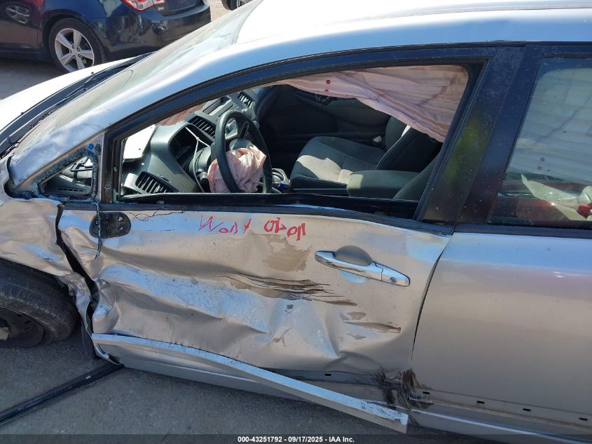 2010 Honda Civic Lx VIN: 2HGFA1F5XAH306279 Lot: 43251792