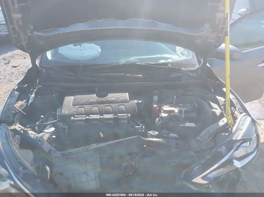 2017 Nissan Sentra Sv VIN: 3N1AB7APXHL661507 Lot: 43251800