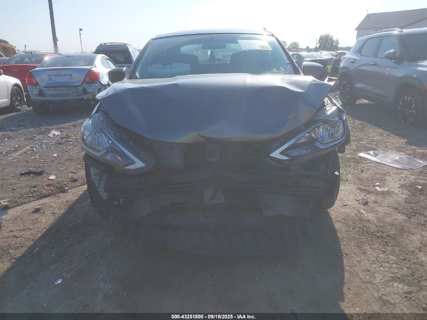 2017 Nissan Sentra Sv VIN: 3N1AB7APXHL661507 Lot: 43251800