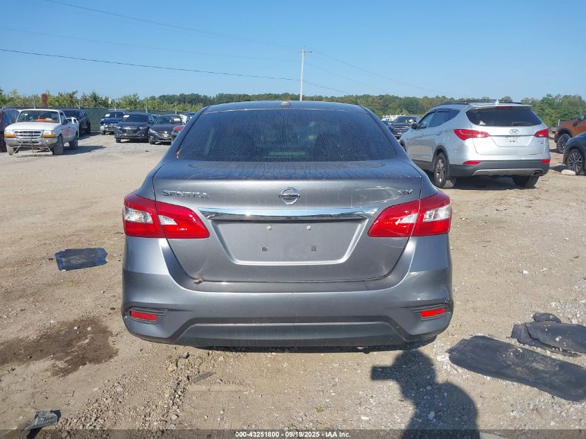 2017 Nissan Sentra Sv VIN: 3N1AB7APXHL661507 Lot: 43251800