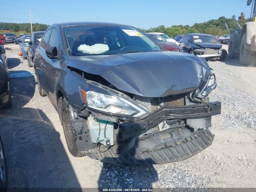 2017 Nissan Sentra Sv VIN: 3N1AB7APXHL661507 Lot: 43251800