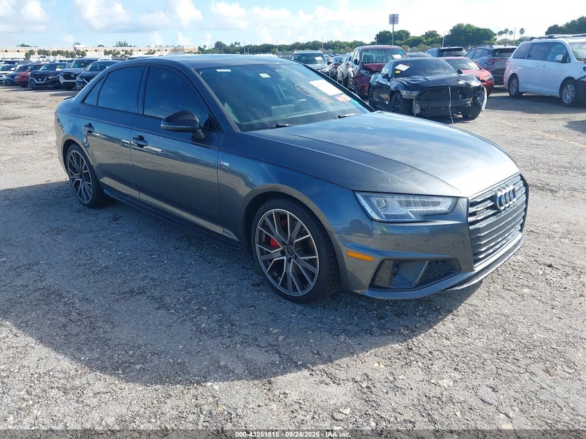 Vin: wauenaf48ka060027, lot: 43746357, audi a4 45 premium 20191