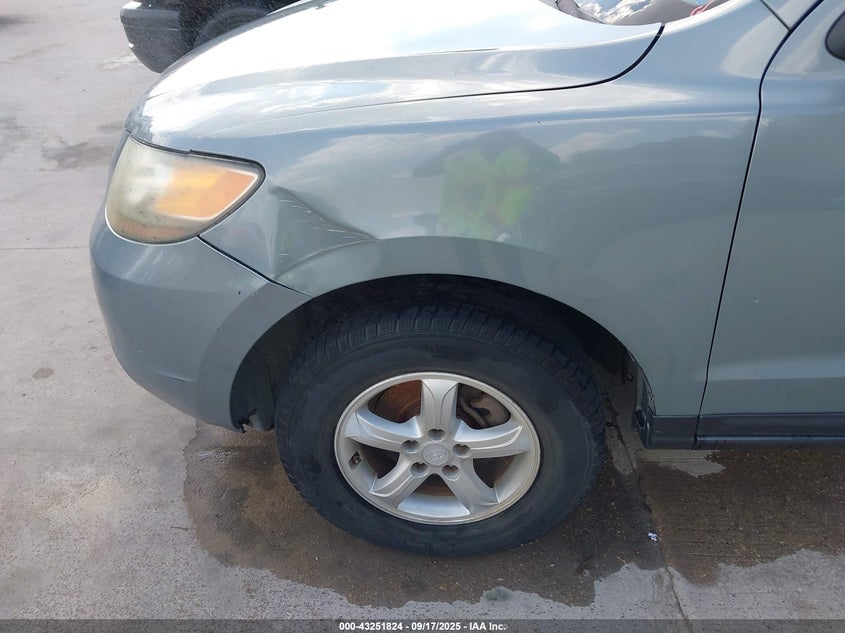 2007 Hyundai Santa Fe Gls VIN: 5NMSG13DX7H097775 Lot: 43251824