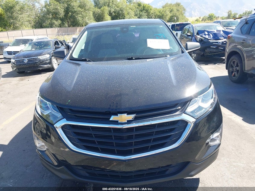 2020 Chevrolet Equinox Fwd Ls VIN: 2GNAXHEV5L6195244 Lot: 43251836