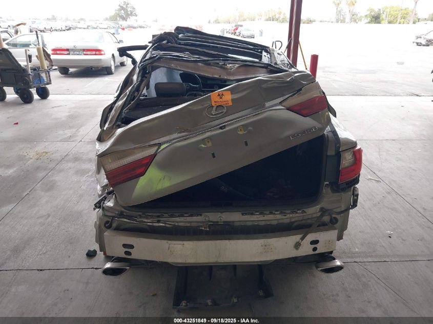 2018 Lexus Es 350 VIN: 58ABK1GG4JU110155 Lot: 43251849