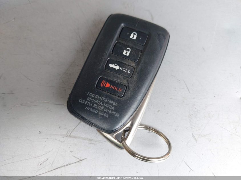 2018 Lexus Es 350 VIN: 58ABK1GG4JU110155 Lot: 43251849