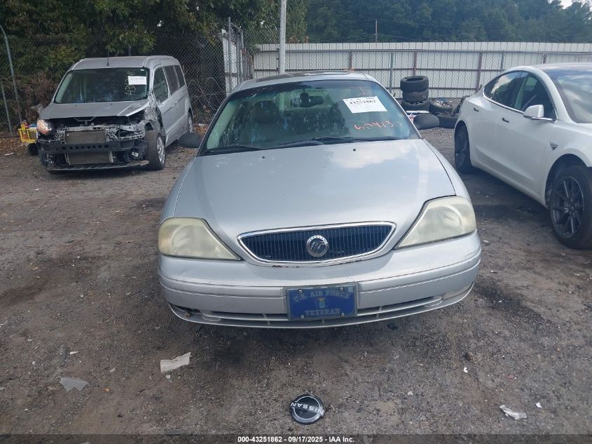 2003 Mercury Sable Ls Premium VIN: 1MEFM55S33A604130 Lot: 43251862