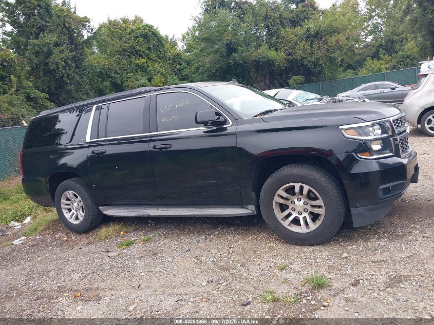 2015 Chevrolet Suburban 1500 Lt VIN: 1GNSKJKC3FR210961 Lot: 43251868