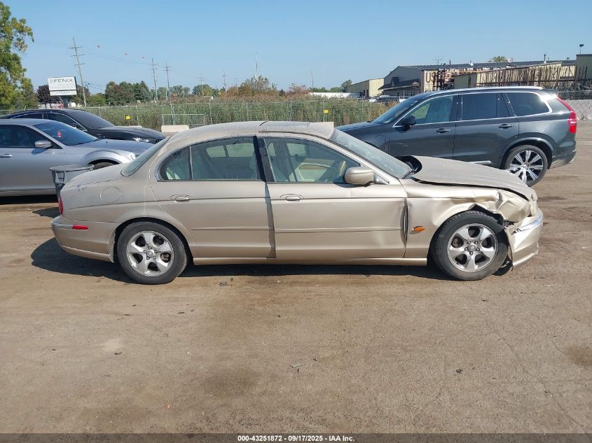 2000 Jaguar S-Type 3.0L V6 VIN: SAJDA01C7YFL68726 Lot: 43251872