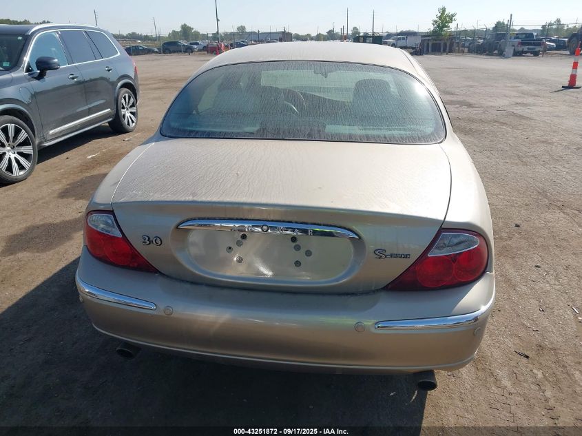2000 Jaguar S-Type 3.0L V6 VIN: SAJDA01C7YFL68726 Lot: 43251872