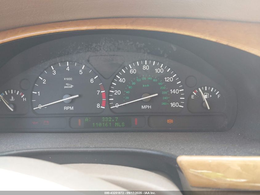 2000 Jaguar S-Type 3.0L V6 VIN: SAJDA01C7YFL68726 Lot: 43251872