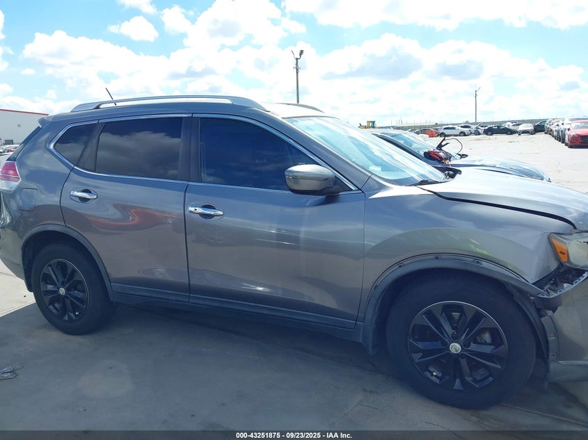 2016 NISSAN ROGUE SV - KNMAT2MT0GP666840